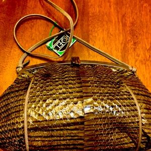 REAL snakeskin handbag